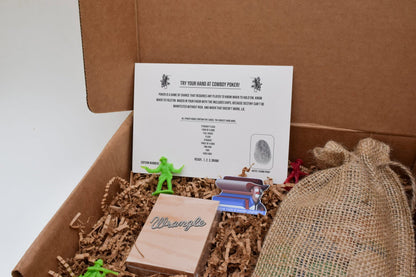 Wrangle Cowboy Poker Set by Shawn Campbell