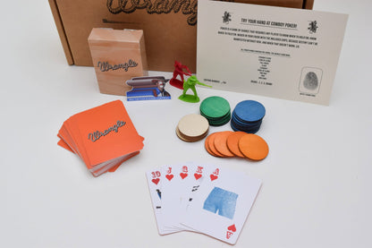 Wrangle Cowboy Poker Set by Shawn Campbell