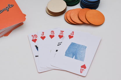 Wrangle Cowboy Poker Set by Shawn Campbell