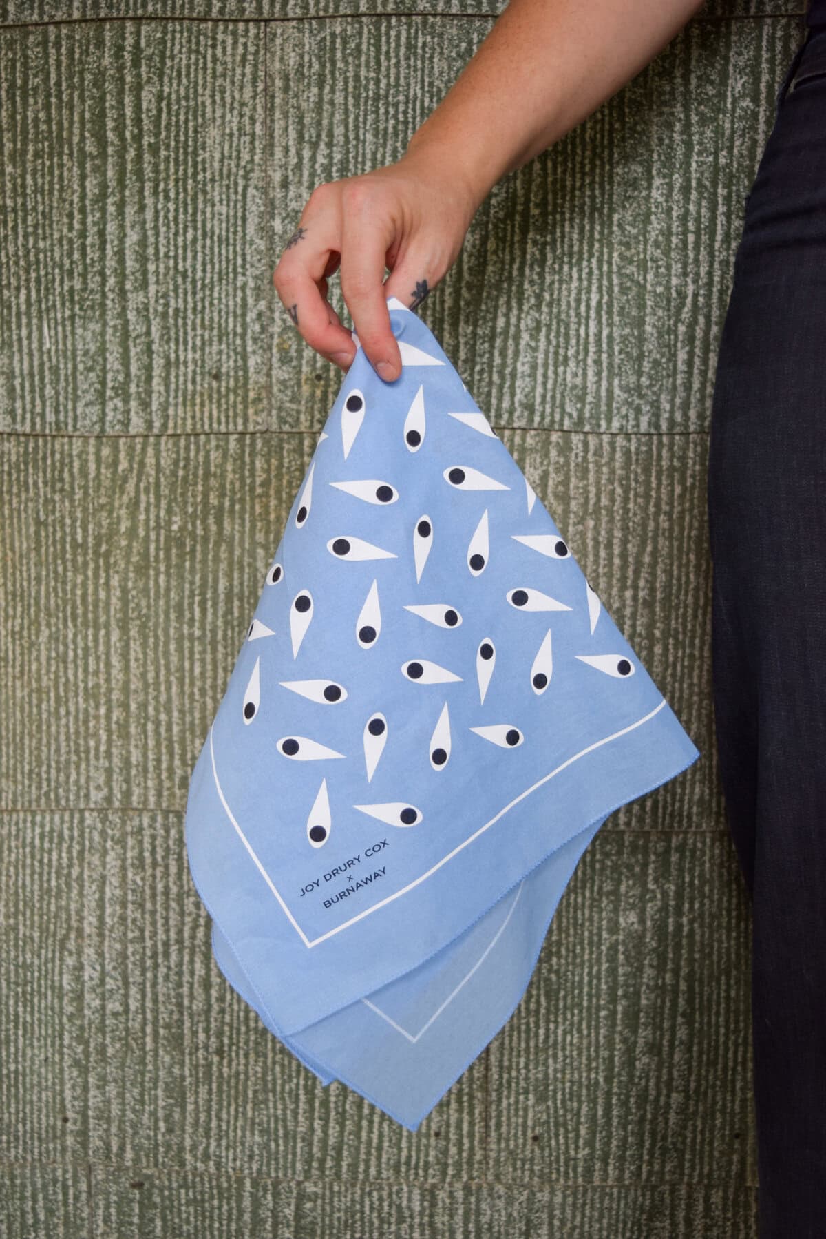'Watching, Looking, Seeing' Bandana by Joy Drury Cox