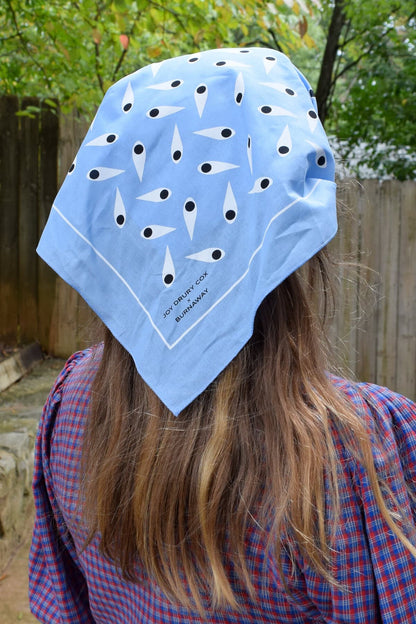 'Watching, Looking, Seeing' Bandana by Joy Drury Cox