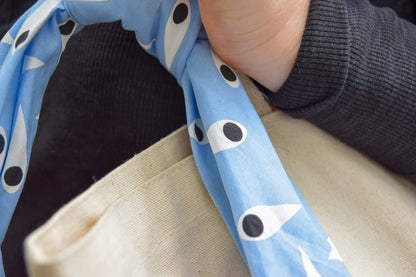 'Watching, Looking, Seeing' Bandana by Joy Drury Cox